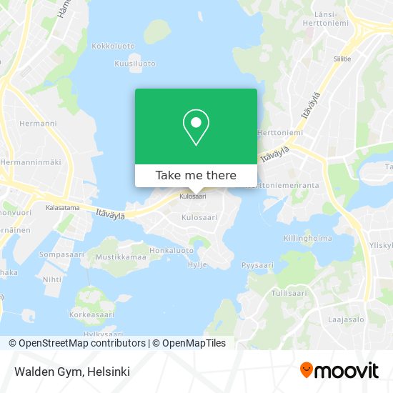 Walden Gym map