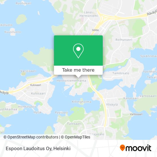 Espoon Laudoitus Oy map