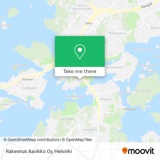 Rakennus Aavikko Oy map