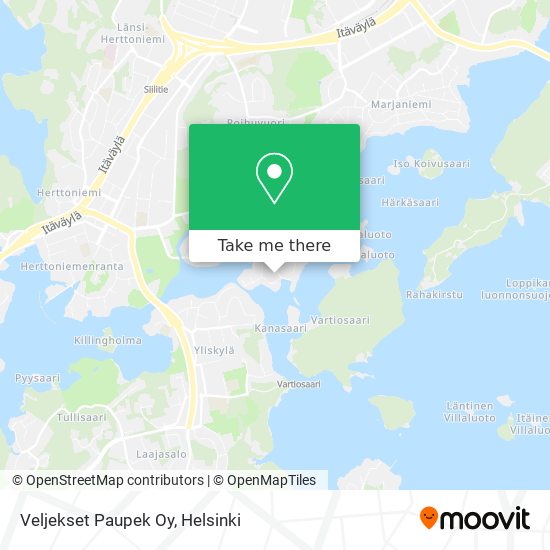 Veljekset Paupek Oy map