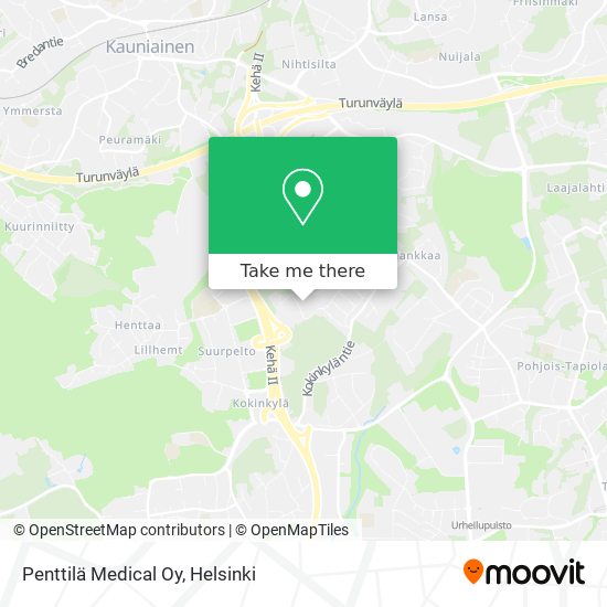 Penttilä Medical Oy map