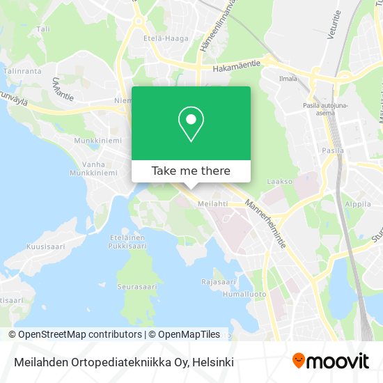 Meilahden Ortopediatekniikka Oy map