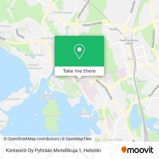 Kiinteistö Oy Pyhtään Motellikuja 1 map