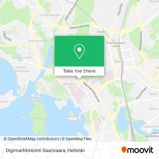 Digimarkkinointi Saarivaara map