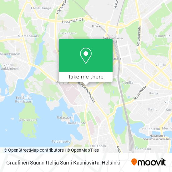 Graafinen Suunnittelija Sami Kaunisvirta map