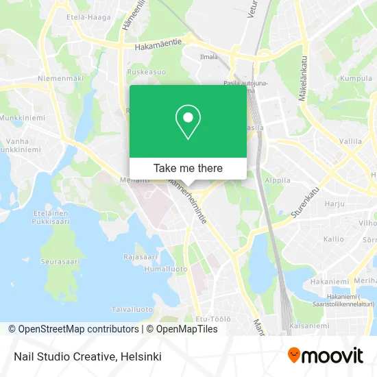 Nail Studio Creative map