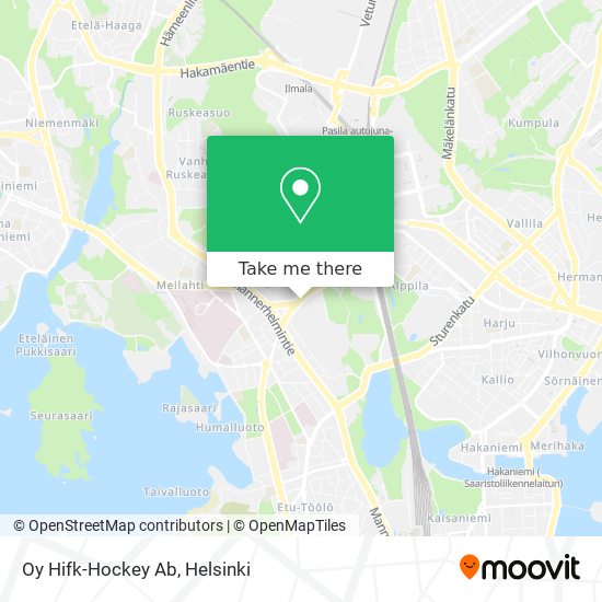 Oy Hifk-Hockey Ab map