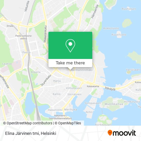 Elina Järvinen tmi map