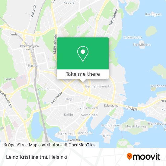 Leino Kristiina tmi map