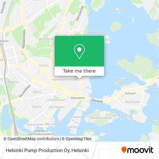 Helsinki Pump Production Oy map