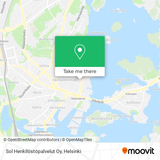 Sol Henkilöstöpalvelut Oy map