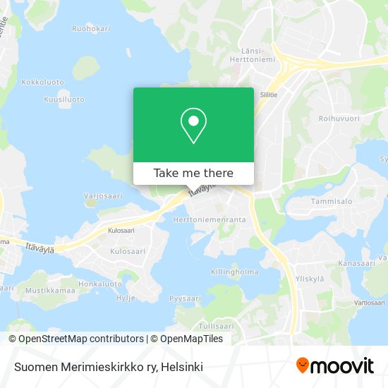 Suomen Merimieskirkko ry map