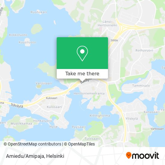 Amiedu/Amipaja map
