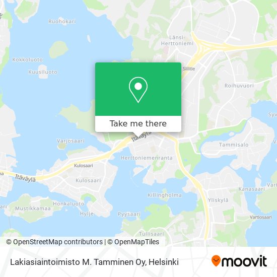 Lakiasiaintoimisto M. Tamminen Oy map