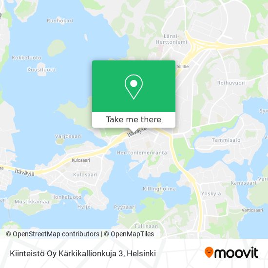 Kiinteistö Oy Kärkikallionkuja 3 map