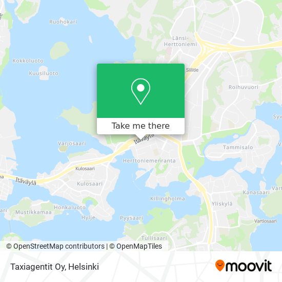 Taxiagentit Oy map