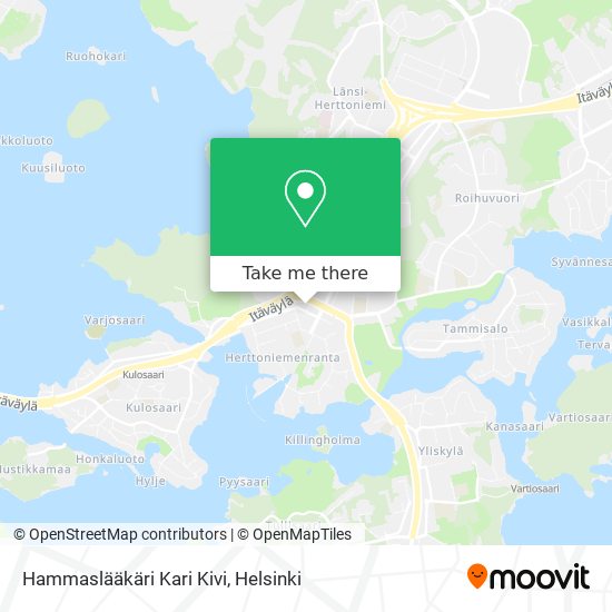 Hammaslääkäri Kari Kivi map
