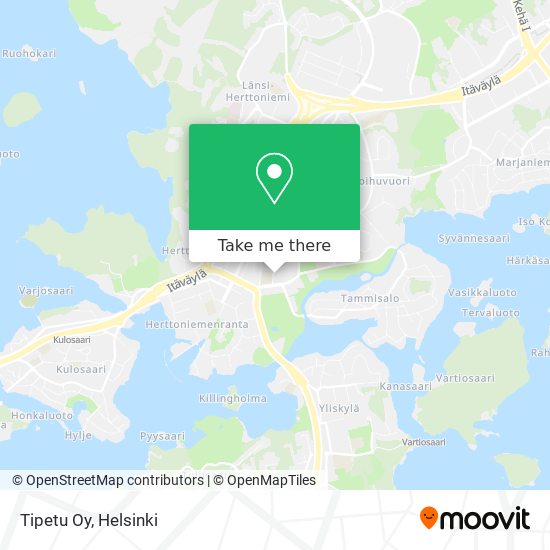 Tipetu Oy map