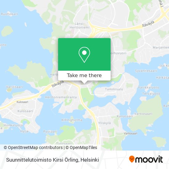 Suunnittelutoimisto Kirsi Örling map