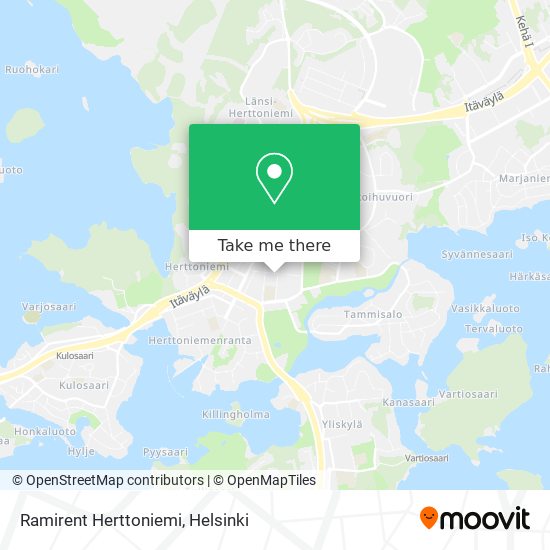 Ramirent Herttoniemi map