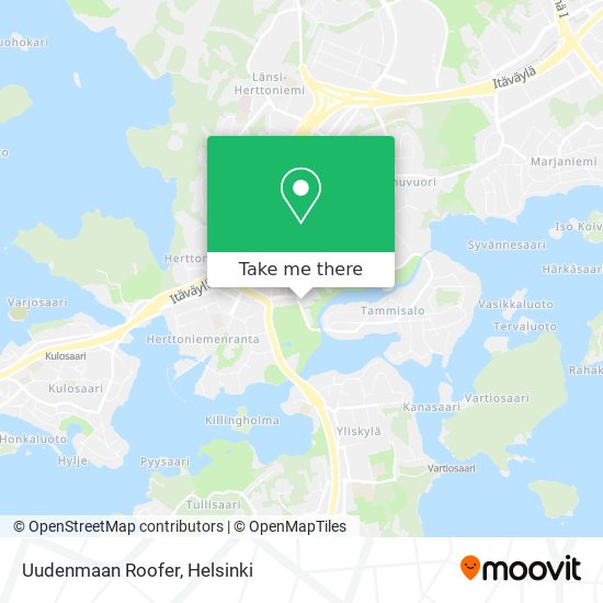 Uudenmaan Roofer map