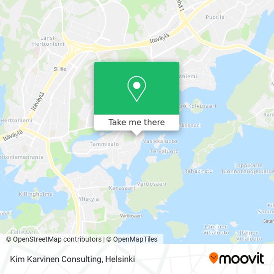 Kim Karvinen Consulting map