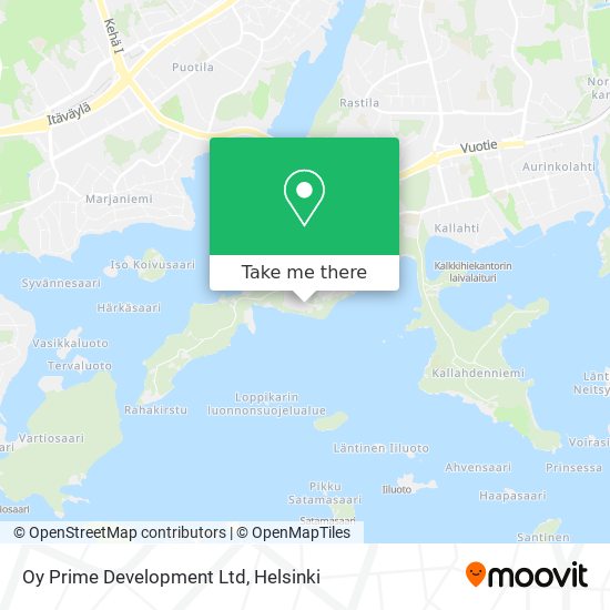 Oy Prime Development Ltd map