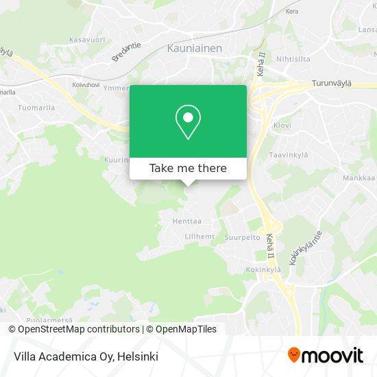 Villa Academica Oy map