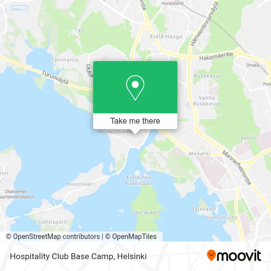 Hospitality Club Base Camp map