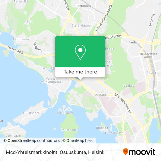 Mcd-Yhteismarkkinointi Osuuskunta map