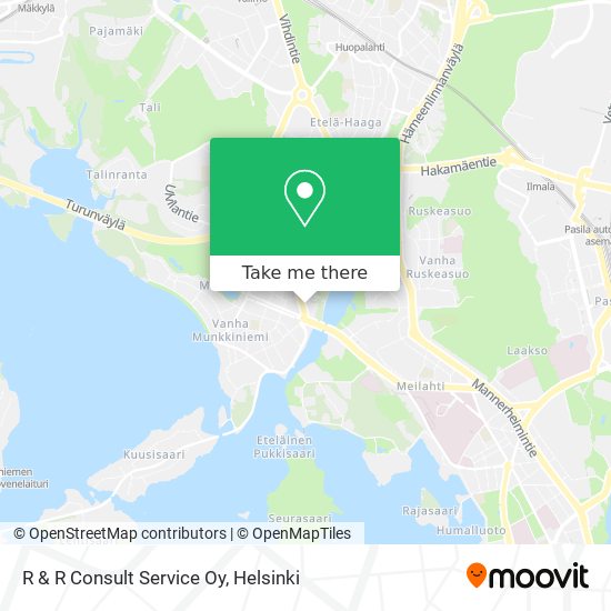 R & R Consult Service Oy map