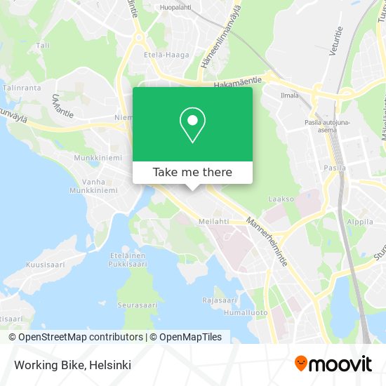 Working Bike map