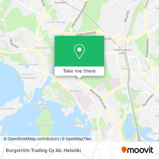 Borgström Trading Oy Ab map