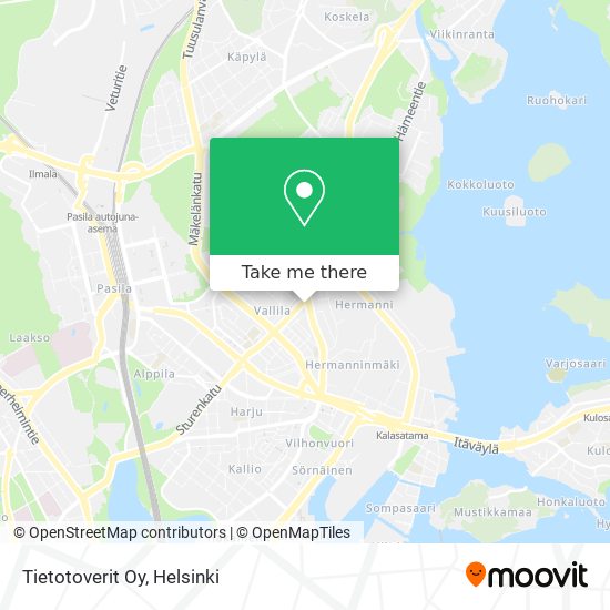 Tietotoverit Oy map