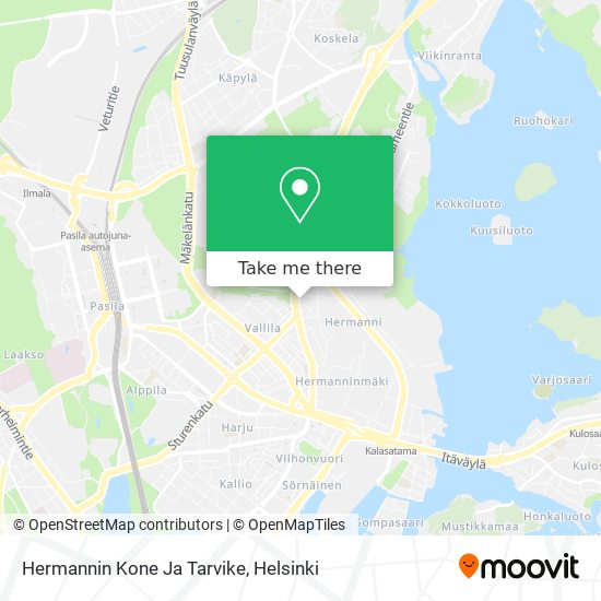 Hermannin Kone Ja Tarvike map