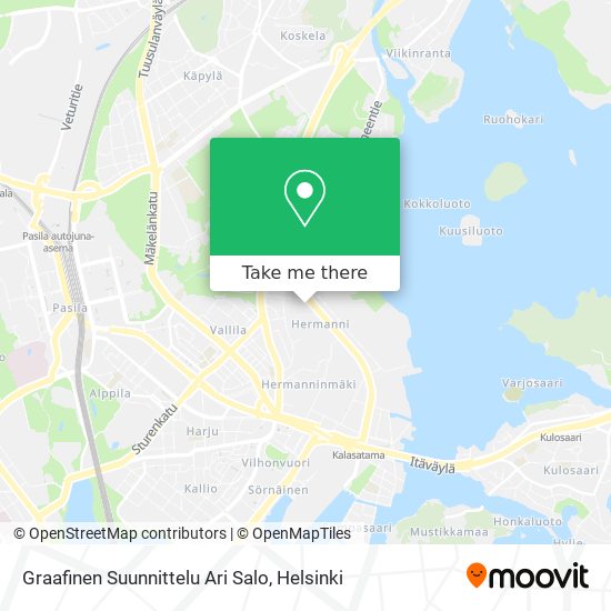 Graafinen Suunnittelu Ari Salo map