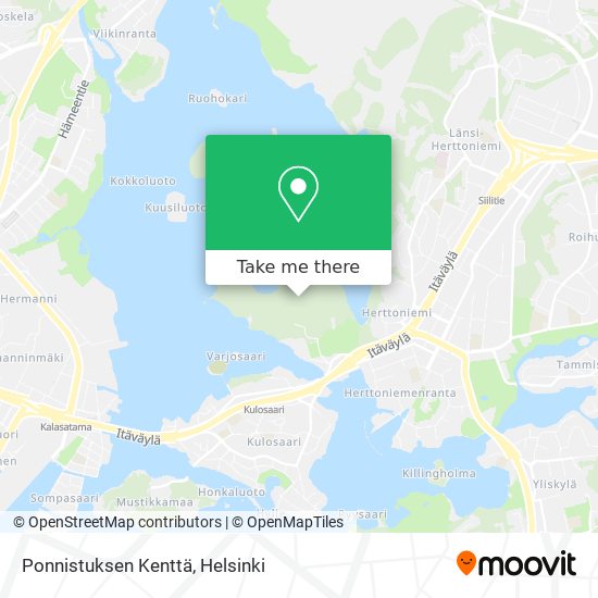 Ponnistuksen Kenttä map