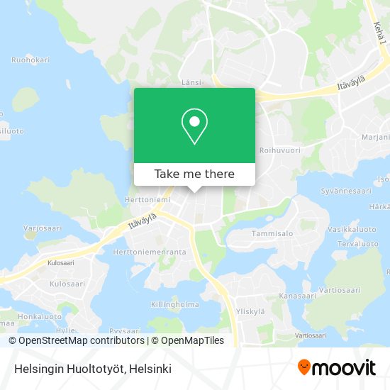 Helsingin Huoltotyöt map