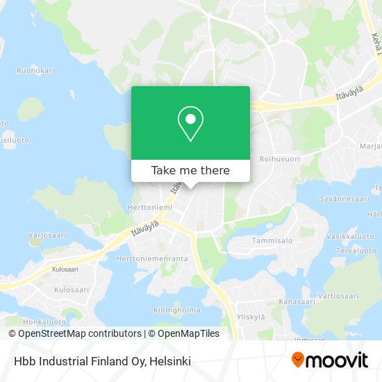 Hbb Industrial Finland Oy map
