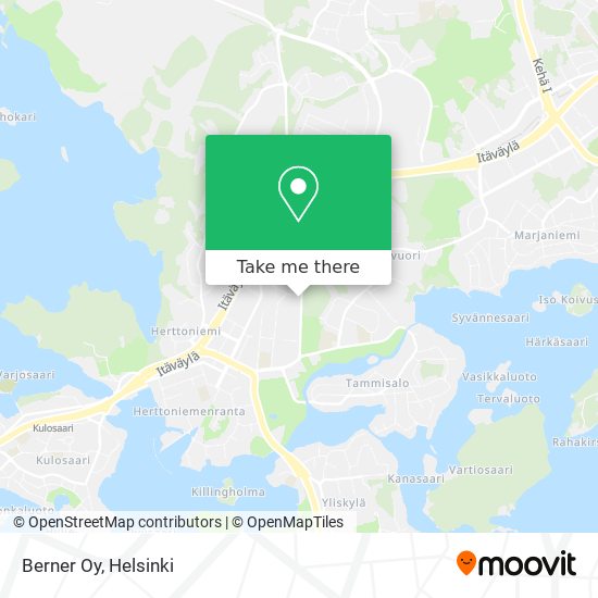 Berner Oy map