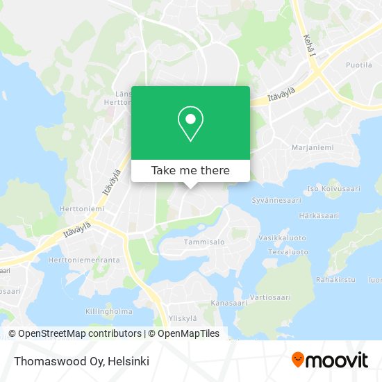Thomaswood Oy map