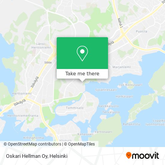 Oskari Hellman Oy map