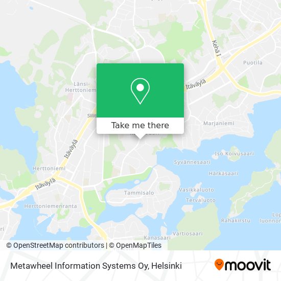 Metawheel Information Systems Oy map