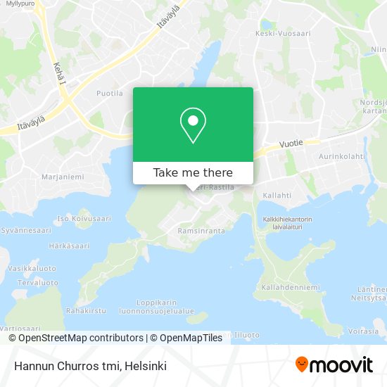 Hannun Churros tmi map