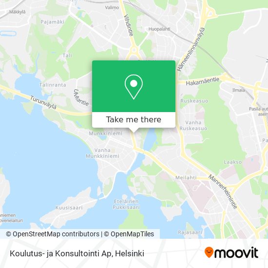 Koulutus- ja Konsultointi Ap map