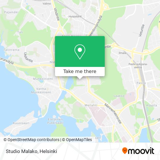 Studio Malako map