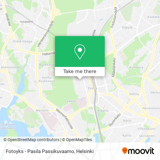 Fotoyks - Pasila Passikuvaamo map