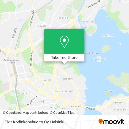 Fixit Kodinkonehuolto Oy map