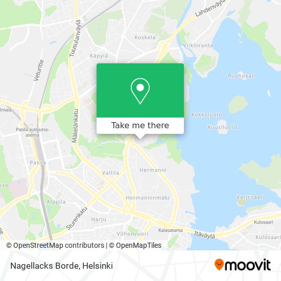 Nagellacks Borde map