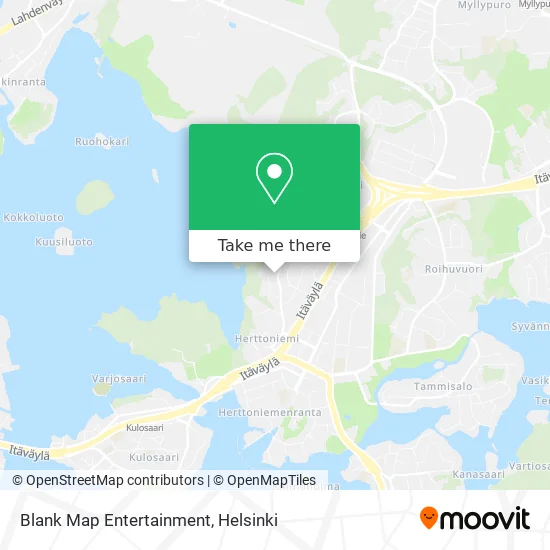 Blank Map Entertainment map